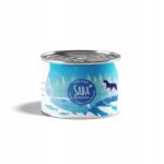 saba. karma mokra Łosoś 70% mięsa z ryżem i marchewką 410 g