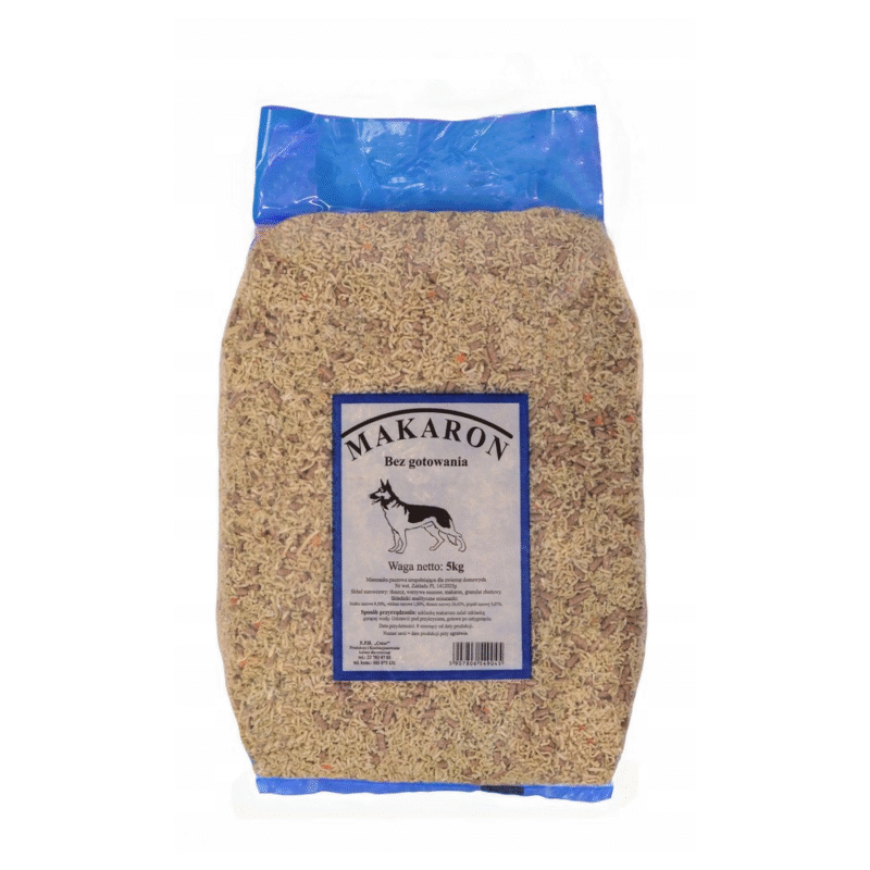 makaron dla psa błyskawiczny cezar bez gotowania z warzywami 5 kg.