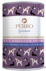 perro. mokra karma dla psa gourmet sarna korzeń pietruszki 400g