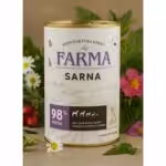 farma. karma mokra dla psa  select sarna 400g