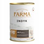 farma. karma mokra dla psa  select indyk 400g