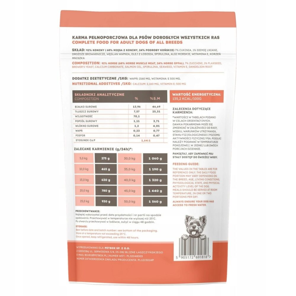 farma. saszetka premium konina 500g