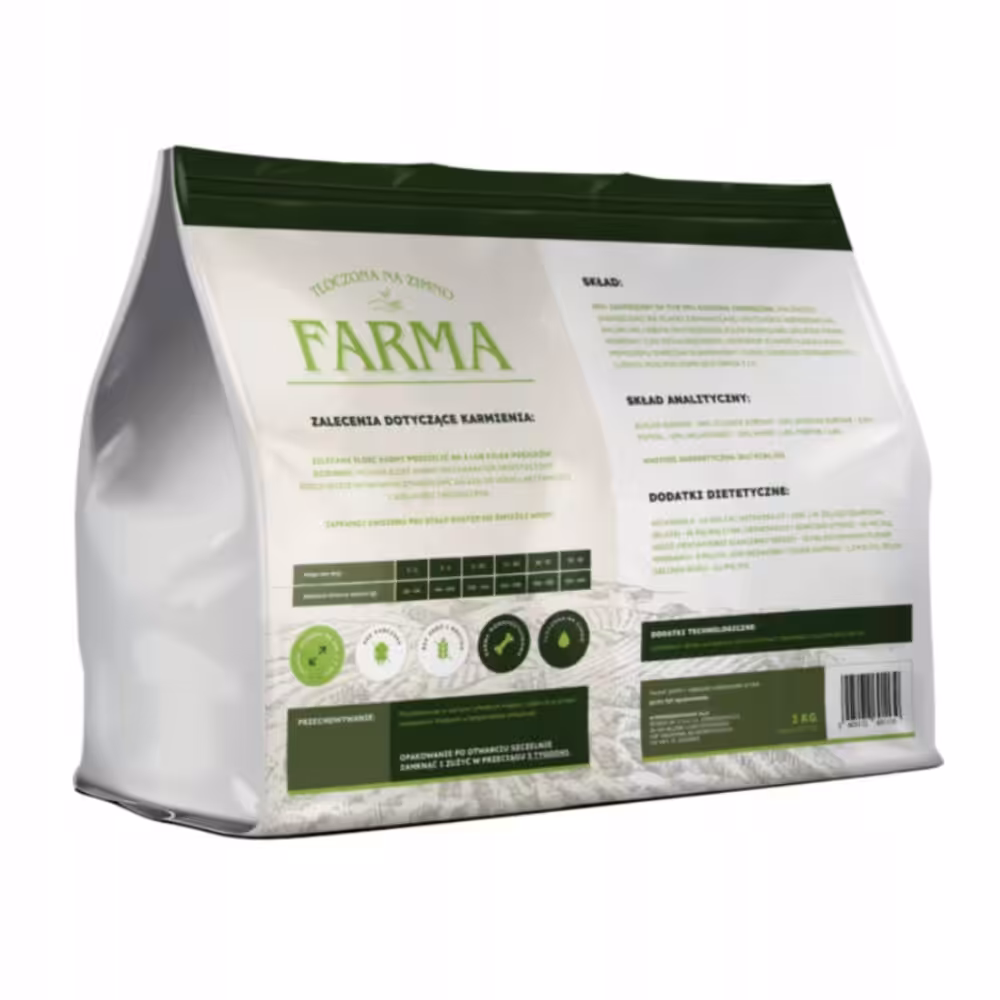 farma sucha karma z jagnięcina hipoalergiczna tłoczona na zimno 2kg