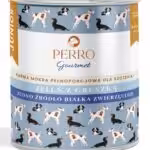 perro gourmet monobiałkowa karma mokra jeleń z gruszką junior 800g dla psa